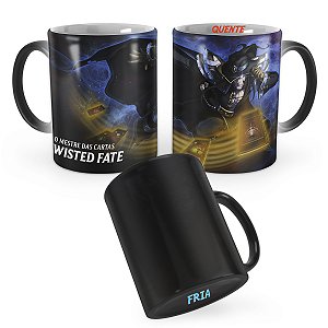 Caneca Mágica PAX Twisted Fate League of Legends Lol