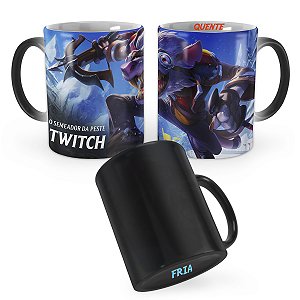 Caneca Mágica Twitch da Vila Nevada League of Legends Lol