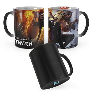 Caneca Mágica Twitch Trombadinha League of Legends Lol