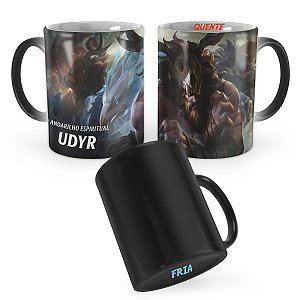 Caneca Mágica Udyr Xamã League of Legends Lol