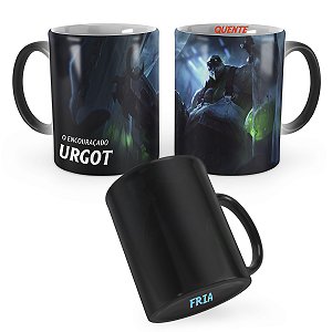 Caneca Mágica Urgot Açougueiro League of Legends Lol
