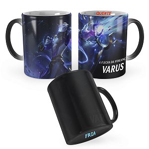 Caneca Mágica Varus Caçador Cósmico League of Legends Lol