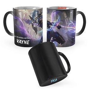 Caneca Mágica Vayne Emissária da Luz League of Legends Lol