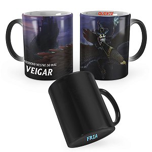 Caneca Mágica Veigar Cinzento League of Legends Lol