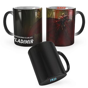 Caneca Mágica Vladimir Lorde do Sangue League of Legends Lol