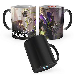 Caneca Mágica Vladimir Kawaii Café League of Legends Lol