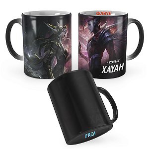 Caneca Mágica Xayah Pacto Quebrado League of Legends Lol