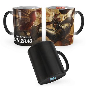 Caneca Mágica Xin Zhao Gladiador League of Legends Lol