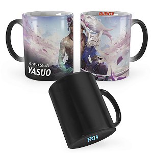 Caneca Mágica Yasuo Florescer Espiritual League of Legends Lol