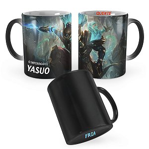 Caneca Mágica Yasuo Lobo do Mar League of Legends Lol