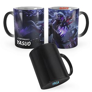 Caneca Mágica Yasuo Dragão dos Sonhos League of Legends Lol