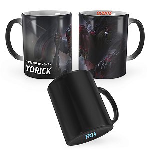 Caneca Mágica Yorick da Resistência League of Legends Lol
