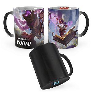 Caneca Mágica Yuumi Cupido Mortal League of Legends Lol