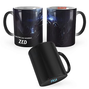 Caneca Mágica Zed Mundial 2016 League of Legends Lol