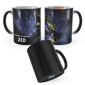 Caneca Mágica Zed PsyOps League of Legends Lol