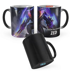 Caneca Mágica Zed Empíreo League of Legends Lol