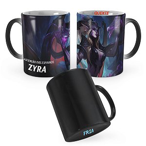 Caneca Mágica Zyra Dracomante League of Legends Lol