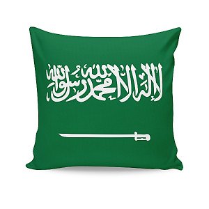 Almofada Bandeira Arábia Saudita País