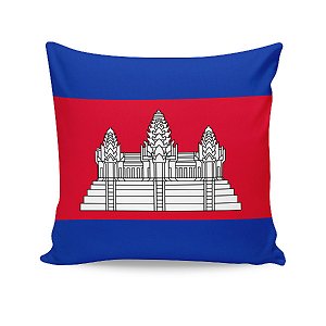 Almofada Bandeira Camboja País