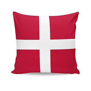 Almofada Bandeira Dinamarca País