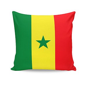 Almofada Bandeira Senegal País