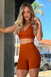 Bermuda Fitness Feminina com Bolso Lateral Pro Form