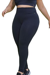 Calça Fusô Fitness Plus Size Básica Emana®