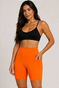 Bermuda Fitness Feminina com Bolso Lateral Pro Form