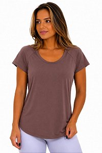 Blusa Fitness Feminina Manga Curta Selene