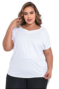 Blusa Fitness Feminina Gola V Basica
