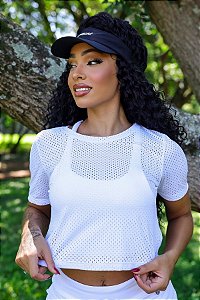 Blusa Fitness Feminina Cropped Clubber
