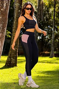 Calça Fusô Fitness Feminina Double Fit