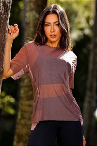 Blusa Fitness Feminina Brise Tule