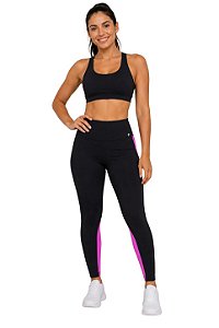 Calça Fusô Fitness Feminina Minimal Color
