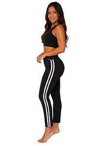 Calça Legging Fitness Feminina Galão