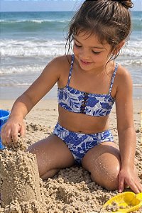 Conjunto Biquini Pietra Infantil Menina Alma Tropical