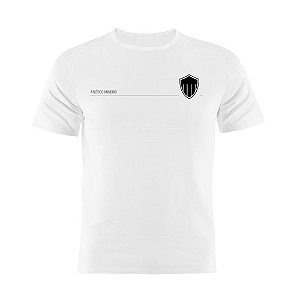 Camiseta Basica Nerderia e Lojaria altetico mg Branca