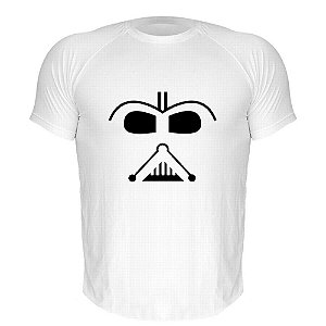 Camiseta AIR Nerderia e Lojaria stormtrooper minimalista branca