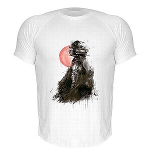 Camiseta AIR Nerderia e Lojaria vader samurai branca