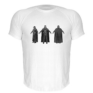 Camiseta AIR Nerderia e Lojaria vader render branca