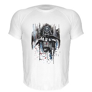 Camiseta AIR Nerderia e Lojaria vader paint branca