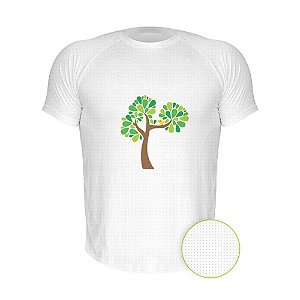 Camiseta AIR Nerderia e Lojaria arvore 2 branca