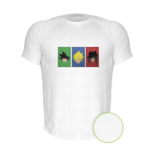 Camiseta AIR Nerderia e Lojaria dragon ball branca