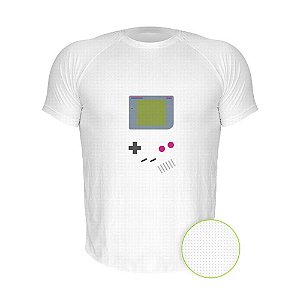 Camiseta AIR Nerderia e Lojaria game boy branca