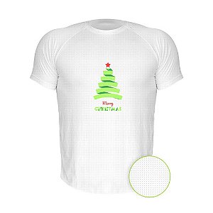 Camiseta AIR Nerderia e Lojaria natal arvore branca