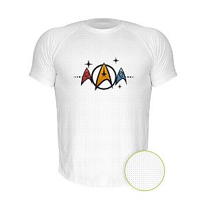 Camiseta AIR Nerderia e Lojaria star trek branca