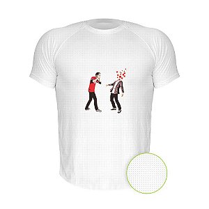 Camiseta AIR Nerderia e Lojaria the big bang theory sheldon estouando miolos branca