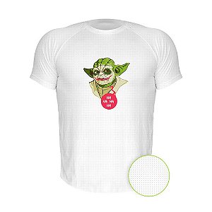 Camiseta AIR Nerderia e Lojaria yoda coringa branca