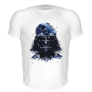 Camiseta Slim Nerderia e Lojaria vader expand Branca