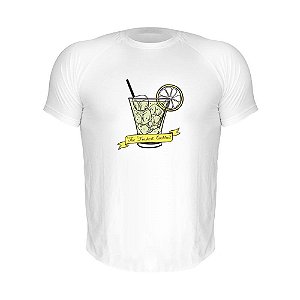 Camiseta Slim Nerderia e Lojaria fresh cocktail Branca